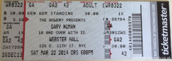 New York  Ticket 2014